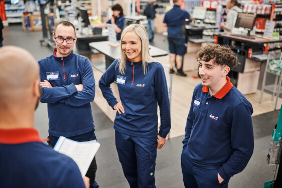 Photo encadrant dans magasin